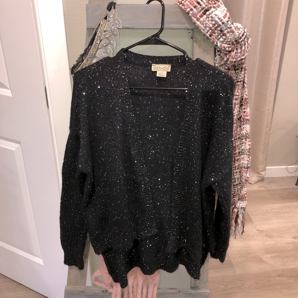 Sequin cardigan